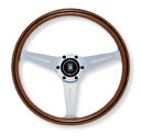 NARDI CLASSIC WOOD■ナルディ クラシックウッド ステアリング■Viteウッド/シルバースポーク■360mm■N160■正規輸入品