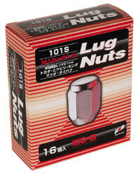 日本製 ホイールナット/16個入り/普通車用：トヨタ・ホンダ・三菱・マツダ・ダイハツ・イスズ/M12X1.5/21mm/メッキ/ラグナット【101S-16P】 適合確認済み おすすめ 人気