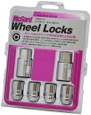 送料無料 マックガード ロック4個セット エクストレイル/日産 M12X1.25/21mm/メッキ ホイール盗難を防ぐ切り札/プレミアムロックナット McGard 正規取扱店