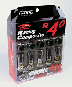 【レーシングコンポジットR40】20個入り■パジェロジュニア/三菱■M12×P1.5■Kics Racing CompositeR40 ロック&ナットセットクラシカル【RC11K】