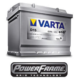 VARTA Silver dynamic■ボルボ/VOLVO/850エステート/E-8B5254W【D15_563 400 061】国際基準を遥かに超えた高性能バッテリー/バルタ/2年保証 ファルタ