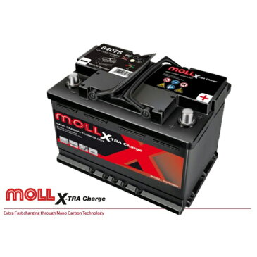 MOLL モル バッテリー【X-tra charge】■フォルクスワーゲン/VOLKSWAGEN ゴルフ4/Golf4/Wagon/GF-1JAVU【M84062】超高速充電ナノカーボンテクノロジーバッテリーMOLL battery/2年保証