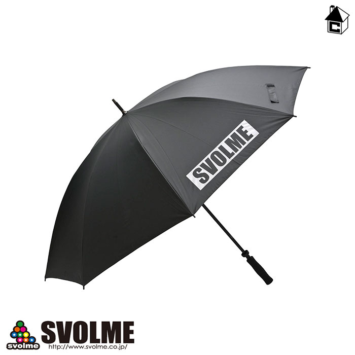 80cm傘UVカット99.99 スボルメ svolme サッカー フットサル アンブレラ 晴雨兼用 ビッグサイズ カバー付き 日傘 雨傘 1222-03429