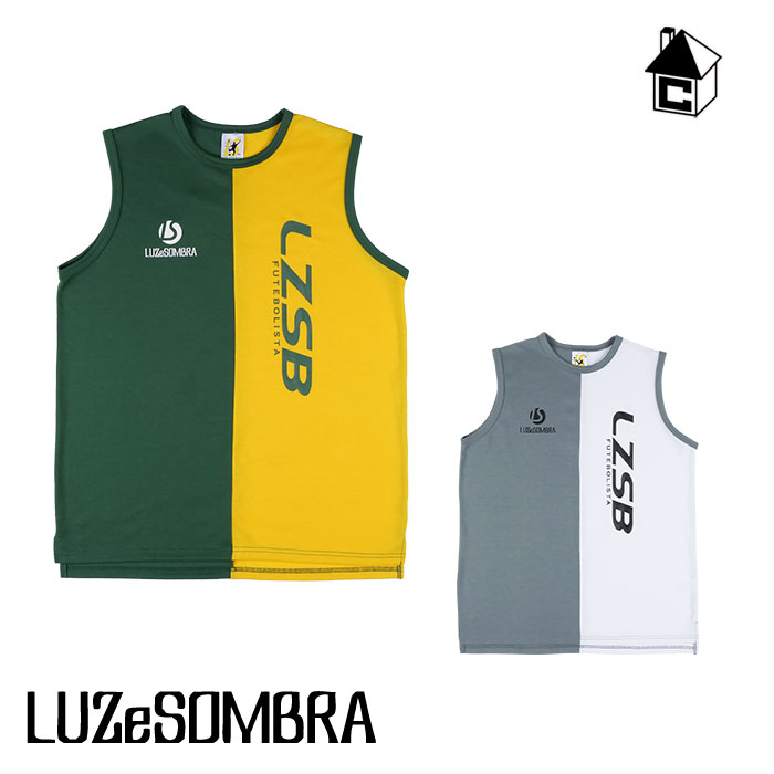 FV COTTON LIKE NOSLEEVE ルースイソンブラ LUZeSOMBRA〈 サッカー フットサル ノースリーブ 練習着 プラシャツ フッチボリスタ コットンライク生地 綺麗目 シンプル 南米感 〉L1231006