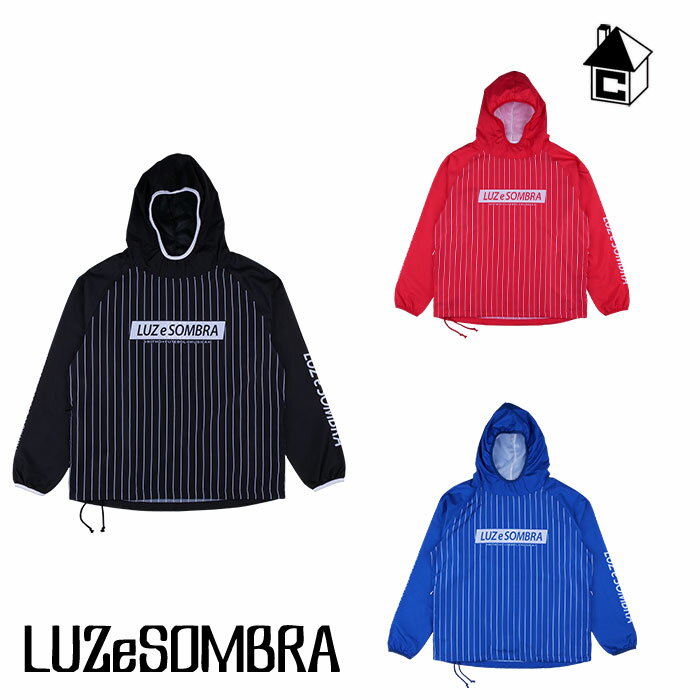 【 SALE25%OFF 】STRIPE SPINE OVERSIZE PISTE ANORAK ルースイソンブラ LUZeSOMBRA〈 サッカー フットサル...