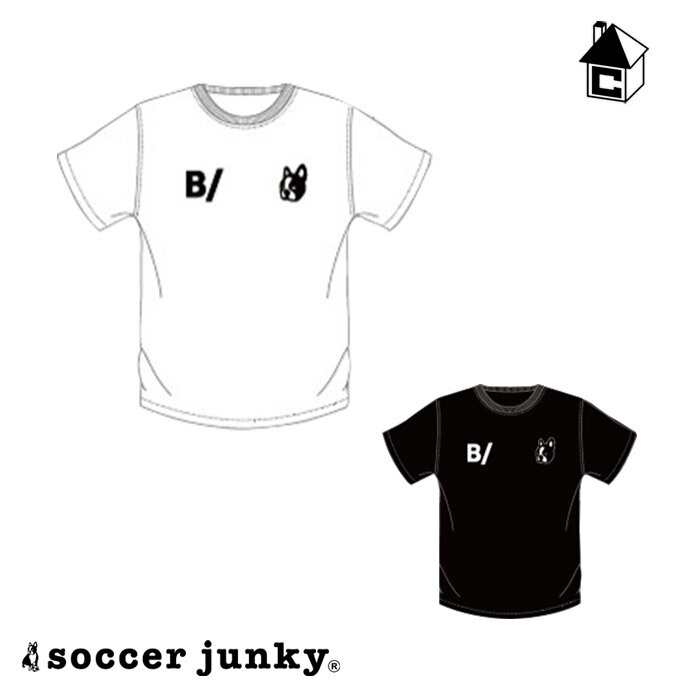 Soccer Junky【サッカージャンキー】ストレッチワークアウトShirts〈サッカー フットサル Tシャツ パンディアーニくん ドライフラワー犬+1〉BS21A01 1