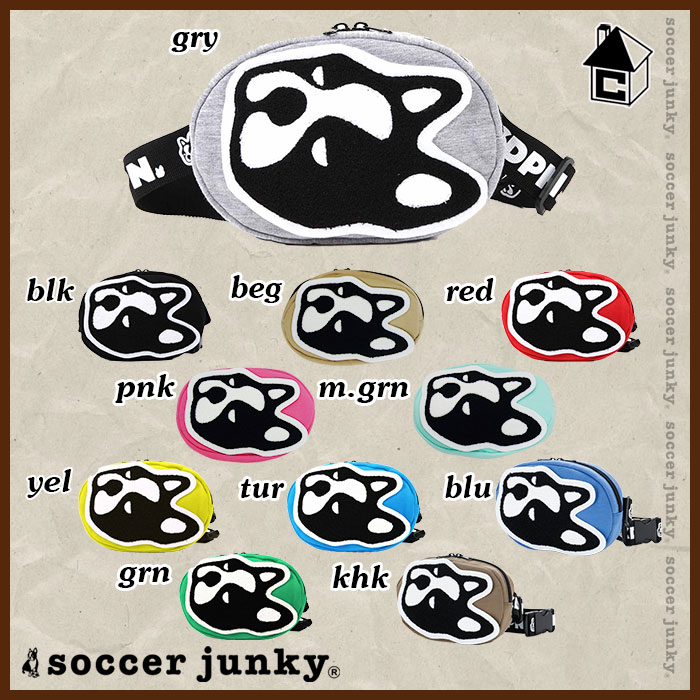 スウェットショルダー サッカージャンキー Soccer Junky〈 サッカー フットサル パンディアーニ君 ショルダー ポーチ バック カバン 犬！+！〉CP19600 2