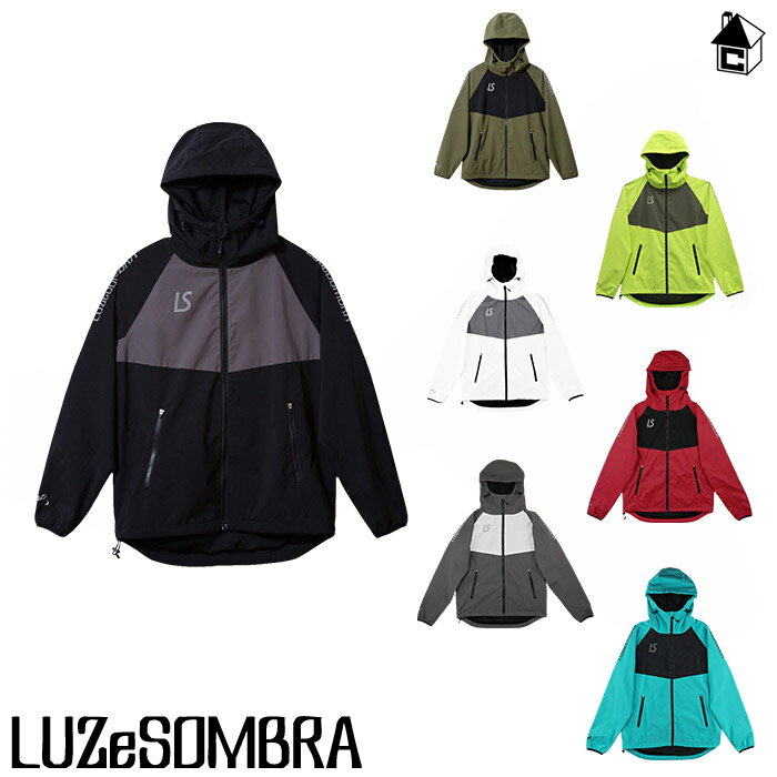 STRETCH TAFTA MESH JKT ルースイソンブラ LUZeSOMBRA〈 サッカー フットサル ジップ ジャケット アウター パーカー タフタ メッシュ カサパテルナ 〉F2011105