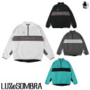 STRETCH TAFTA MESH HALFZIP TOP ルースイソンブラ LUZeSOMBRA〈 サッカー フットサル ピステ タフタ メッシュ ストレッチ ハーフジップ 防風 〉L1232106