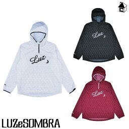 GEOMETRIC HALFZIP PISTE ルースイソンブラ LUZeSOMBRA〈 サッカー フットサル ピステ ハーフジップ ナイロンジャケット フード 〉L1232107