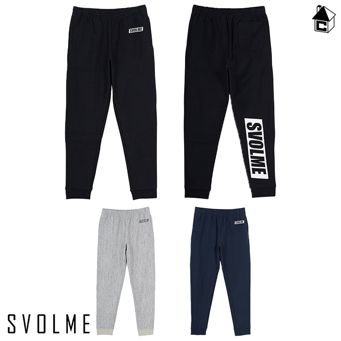 ヘビーWスウェットスリムパンツ スボルメ SVOLME svolme〈 サッカー フットサル ウラケ