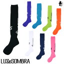 LOGO PATTERN LONG SOX ルースイソンブラ LUZeSOMBRA〈 フットサル サッカー ストッキング ジャガードソックス 〉L1221381