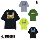 ワイドFBロゴプラT 24SDG スボルメ svolme〈 サッカー フットサル プラクティス ドライメッシュ 吸汗速乾 UVカット カジュアル 半袖 FOOTBALL ワイドシルエット リラックス 〉1241-24500