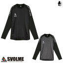 起毛タフタハイブリットロングTRトップ スボルメ svolme SVOLME〈 サッカー フットサル トレーニング ストレッチ 長袖 タイト 〉1243-298...