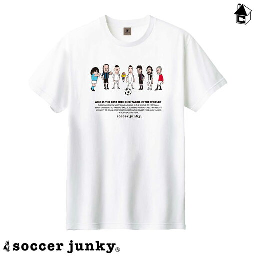 半袖TEE サッカージャンキー Soccer Junky〈 free kicker サッカー フットサル レジェンド Tシャツ 〉SJ25B10 半袖TEE サッカージャンキー Soccer Junky〈 free kicker サッカー フットサル レジェンド Tシャツ 〉SJ25B10