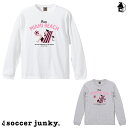 長袖TEE サッカージャンキー Soccer Junky〈 サッカー フットサル 長袖 MIAMI+10 ロングスリーブT シャツ ロングTシャツ ロンT アル...