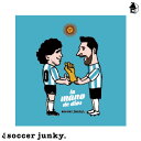 ミニタオル サッカージャンキー Soccer Junky〈 サッカー フットサル プレゼント 神の手の継承 〉SJ25B63