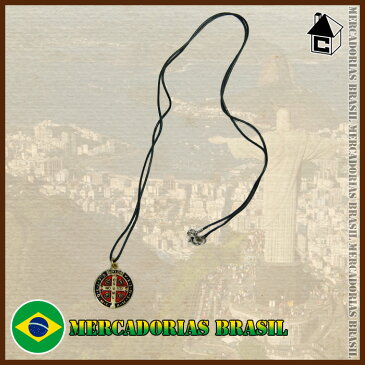 【ブラジル雑貨】MEDALHA SAO BENTO GLD〈サッカー フットサル ボンフィン キーホルダー〉MSR03