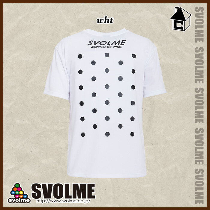 【SALE20%OFF】svolme【スボルメ】ドットプラT〈セール サッカー フットサル ゲームシャツ プラクティス ユニフォーム プラシャツ〉181-61400ネット通販 サッカー 用品 セール