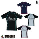 【 SALE65%OFF 】半袖ロゴインナー スボルメ svolme〈 ラッシュガード 日焼け止め ウェットスーツ セール 割引 サッカー セール フットサル/...