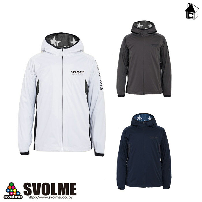 【SALE26%OFF】svolme【スボルメ】テックブレーカートップ〈セール ヤッケ ナイロン ウィンドブレーカー　フード〉181-64601