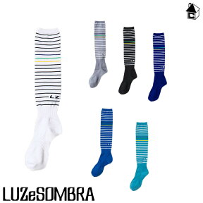 【 SALE 21%OFF 】LUZ e SOMBRA/LUZeSOMBRA【ルースイソンブラ】BORDER JACQUARD SOX〈セール 割引 フットサル・サッカー・ストッキング・ボーダージャガードソックス〉F1814920