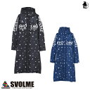 【SALE30%OFF】svolme【スボルメ】ダウンベンチコート〈セール サッカー フットサル ナイロン ヤッケ アウター 中綿 スター 星柄〉183-83104