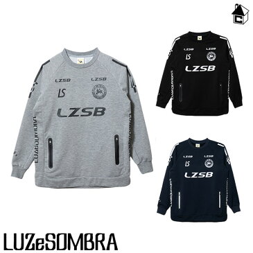 LUZ e SOMBRA/LUZeSOMBRA【ルースイソンブラ】P100 ACTIVE SWEAT CREW TOP〈フットサル サッカー スウェット クルーネック ジャージ〉F1911105