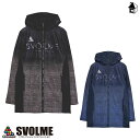 【 SALE 30%OFF 】svolme【スボルメ】発熱中綿フィールドコート〈 セール 割引 フットサル サッカー ベンチコート アウター ショート丈 スタッフウェア 移動着 23F 〉1203-60904