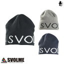 【 SALE 26%OFF 】ロゴビーニー スボルメ svolme〈 セール 割引 サッカー フットサル 帽子 フリース 23F 〉1203-67321