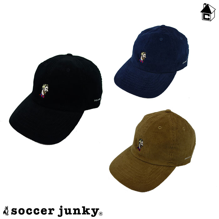 【 SALE 25%OFF 】コーデュロイキャップ サッカージャンキー Soccer Junky〈 セール 割引 サッカー フットサル 帽子 メッシ 〉SJ20577 1