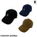 【 SALE 25 OFF 】コーデュロイキャップ サッカージャンキー Soccer Junky〈 セール 割引 サッカー フットサル 帽子 メッシ 〉SJ20577