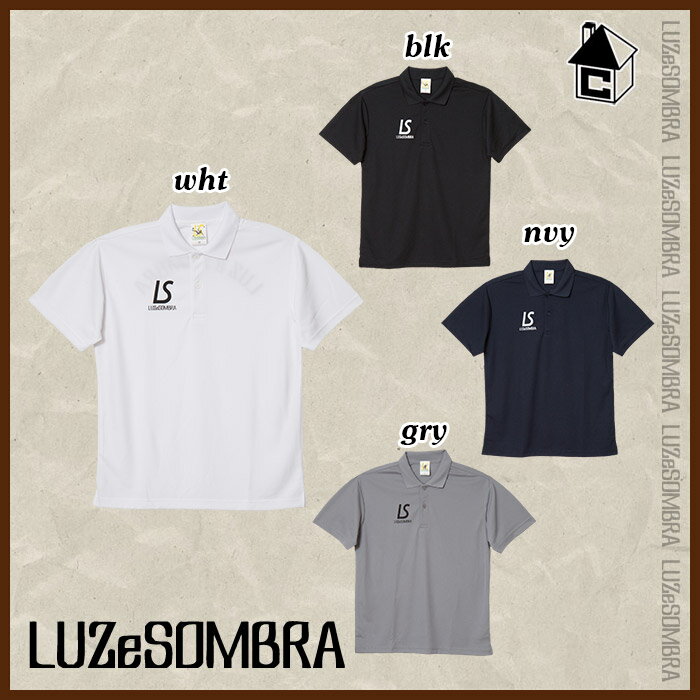 SPORTS POLO-SHIRT ルースイソンブラ LUZeSOMBRA〈 サッカー フットサル スポーツ ポロシャツ 移動着 カジュアル 〉F1811028 2