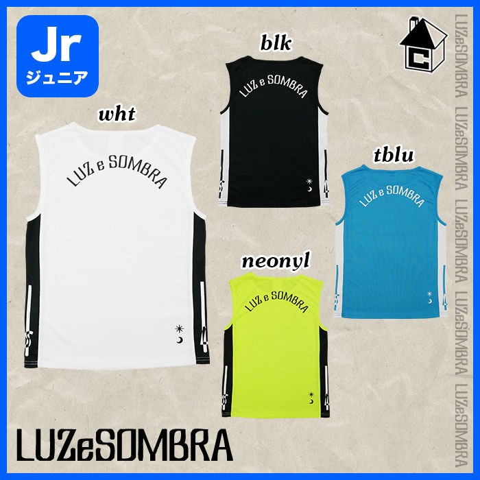 LUZ e SOMBRA/LUZeSOMBRA【ルースイソンブラ】Jr LUZ PLAYING NOSLEEVE〈サッカー フットサル プラシャツ ジュニア ユニフォーム ゲームシャツ 子供用 ノースリーブ〉L2221005ネット通販 サッカー 用品 セール