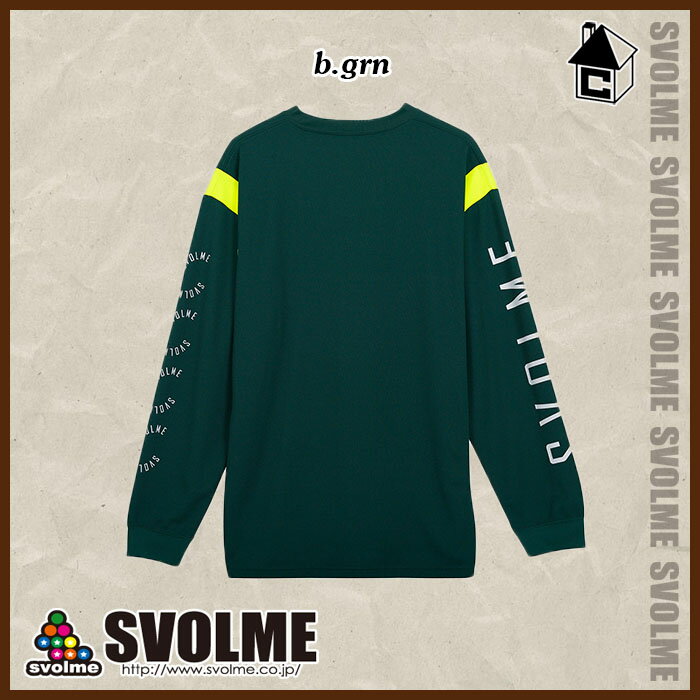 svolme【スボルメ】アーバンロングプラT SDG〈サッカー フットサル ゲームシャツ プラクティス ユニフォーム ロング ロングスリーブ Tシャツ 長袖〉1223-99200通販セール サッカー 用品 セール