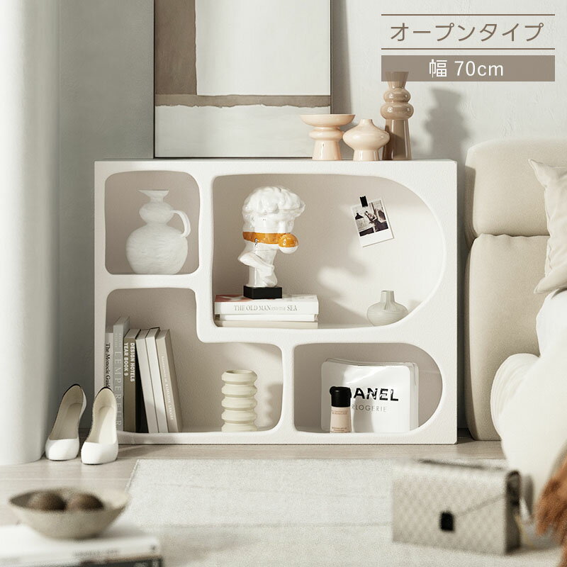 Rakuten - 【5年保証】【完成品】オープンラック 本棚 白 シェルフ 飾り棚 棚 スリム おしゃれ リビング キッチン収納 間仕切り 収納家具 北欧 本収納 本棚 漫画 ディスプレイ ファイル a4 収納 シンプル ナチュラル ホワイト 白 送料無料