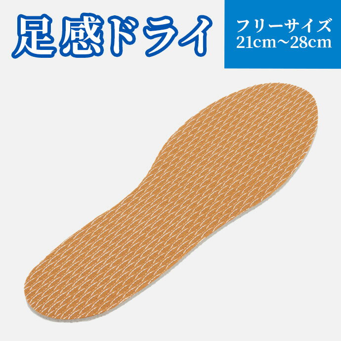 楽天本革てづくり靴工房 Casa de Paz足感ドライインソール 21cm-28cm フリーサイズ ブラック ブラウン インソール 通年用 防臭 抗菌 中敷き フリーサイズ COLUMBUS コロンブス 男性用 女性用　おうち時間　在宅　巣ごもり