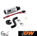 Deatschwerks フォード マスタング L4 V6 V8 1985~1997年 DW300 340lph ガソリン 燃料 ポンプ キット フューエル 容...