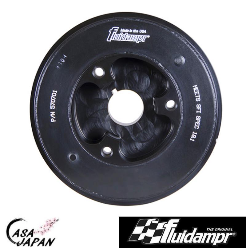 Rakuten - Fluidampr 三菱 ランサー エボリューションX エボ10 CZ4A 4B11 2.0L 2007~2015年 ミツビシ クランク プーリー ハーモニック フルーダンパー +BS