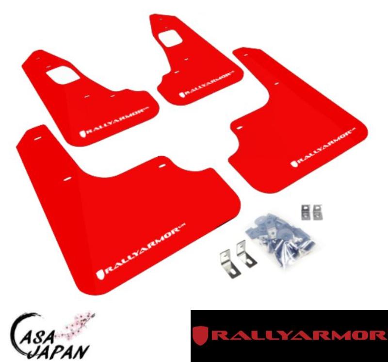 Rally Armor ɩ ߥĥӥ 󥵡 ܥ塼 󥨥 10 EVO X CZ4A 2007~2015ǯ åɡۥ磻 ꡼ޡ ץå  ޥå եå +BS