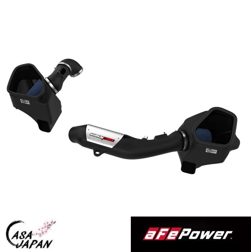 aFe BMW M2 F87 M3 F80 M4 F82 F83 3.0L S55 2015-2021年 コールドエアインテーク エアクリーナー フィルター オイルフィルター Magnum FORCE 馬力+25hpアップ！！ エーエフイーパワー +BS