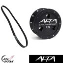 ALTA ミニ クーパーS R50 R52 R53 W11B16A L4 1.6L S JCW GP 2002~2008年 +20hp 純正サイズより-15% スーパーチャージャー プーリー + ベルト セット (純正サイズより+2% クランク プーリー用)アルター MINI +BS