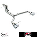 AWE ポルシェ マカン S GTS ターボ 3.0L 3.6L 2015~2018年 キャットバック 馬力+15hpアップ!! エキゾースト マフラー ステンレス ポリッシュチップ TOURING 税込み!送料込み!AWE チューニング +BS
