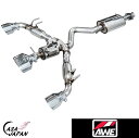 AWE トヨタ カローラ GR 5ドア GZEA14H 1.6L G16E-GTS 2023年~ TOURING キャットバック 馬力+3hpアップ!! エキゾースト マフラー ステンレス ポリッシュチップ バルブ無し 税込み!送料込み!AWE チューニング +BS