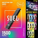 【本日限定クーポン】 電子タバコ スエル SUEL 水蒸気 シーシャ タール ニコチン ゼロ 0 リキッド 本体 使い捨て たばこ味 メンソール スターターキッ...