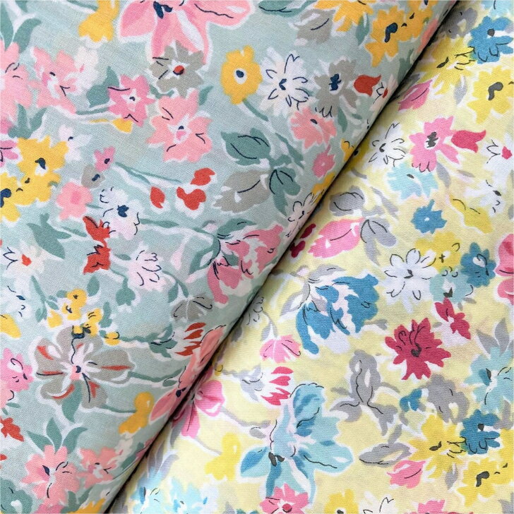 リバティ生地 California Bloom 国産タナローン エターナル Liberty Fabrics 50cm単位【Bonpoint起用柄】