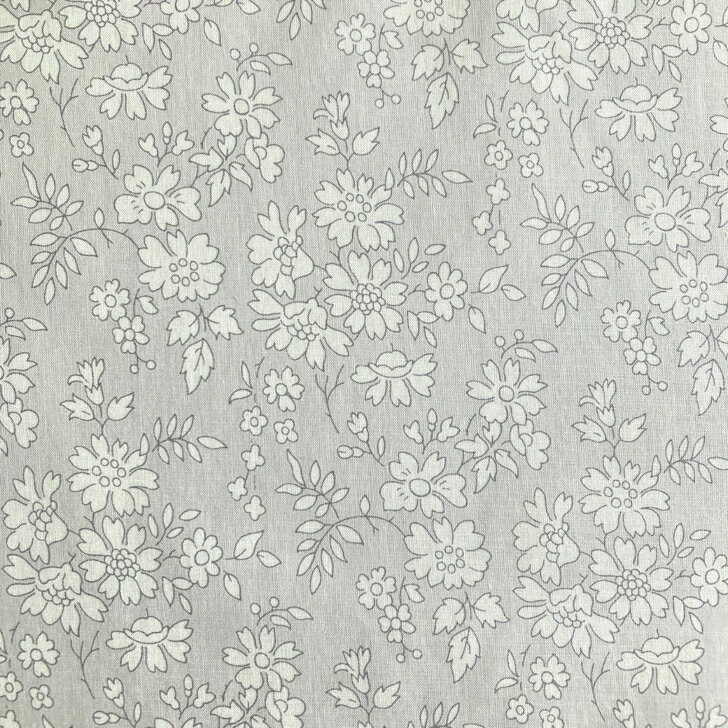 Rakuten - リバティ 生地 Capel カペル LKE グレー Liberty Fabrics 50cm単位【2017年 エターナル】 花柄