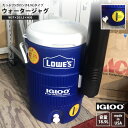イグルー ウォータージャグ 5ガロン 紙コップホルダー付 ブルー 19L IGLOO×LOWES ロウズ おしゃれ USLOW5GLBL(4)