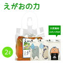 「えがおの力（旧松の力）」2L濃縮/ ポップアップスポンジ いずれか1点 のセット 植物油由来成分からできたボタニカル多用途洗剤 エコンフォートハウス