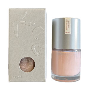 古代ネイル KODAI natural nail color #ちちもも　One Day お子様 ネイル 自然 オーガニック 天然 ナチュラル 水性 ペディキュア ホタテ貝殻の粉 日の出PRODUCTS